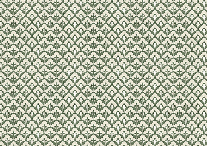 Scallop and Bud, Coriscon - Roman Blind - Image 7